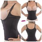Cinta Modeladora lycra power de alças 12 barbatanas