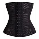 Cinta Modeladora Redutor Cintura Elastique (Preto, 50) 3 FECHOS -PRETO-3XL