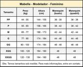 Cinta Modeladora Reduz Cinturita 16 Barbatanas 5100 Mabella