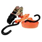 Cinta Para Carga Com Catraca 1x 4,5m Laranja Waft
