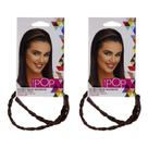 Cinta para el Cabello Hairdo Pop Doble Trenza R10 Castaño x2