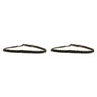 Cinta para el cabello Hairdo Pop trenza doble R1416T Buttered Toast