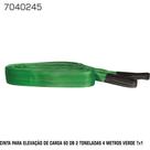 Cinta Para Elevacao De Cargas Multifitas 60Db 2Tonelada Verde 4,0M