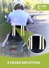 Cinta Para Motociclistas Com Proteção Lombar E Refletivo 3m