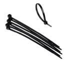 Cinta Plástica Abraçadeira Fita Hellermann 10 Cm - 100 Unidades Cor Preto