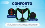 Cinta Postural Magnética Para Alinhamento De Escápulas Suporte Coluna Reta Ombros Colete Unissex