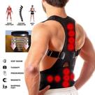 Cinta Postural Magnética Slim Colete para Coluna Discreto para Uso por Baixo da Roupa e Suporte
