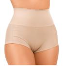 Cinta Short Suplex Modeladora Pós Parto Alta Pressão Cintura Alta Aperta Barriga Calcinha Boxer