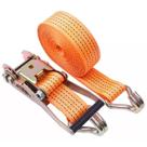 Cinta Tensor Laranja Amarração Carca Catraca Alça 50MM 10M