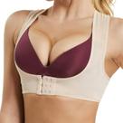 Cinta Top Corretora de Postura Feminina Suporte de Coluna e Ombros com Fechamento de Gancho Cinta Top Corretora de Postura Feminina Suporte de Coluna e Ombros com Fechamento de Gancho