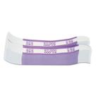 Cintas monetárias MMF Industries Violet: 2.000 em notas de 20 Cintas monetárias MMF Industries Violet: 2.000 em notas de 20