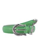Cinto Allegra de Couro com Fivela de Metal Bauarte