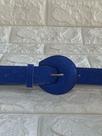 Cinto Azul com detalhes em Dourado