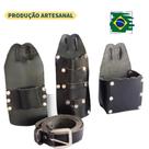 Cinto Carpinteiro 4 peças em couro legitimo