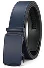 Cinto CHAOREN Cinto de couro com catraca para homens 35 mm azul