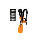 Cinto colete duplo profissional para roçadeira 26cc 43cc 52cc 63cc
