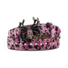 Cinto Com Estampa De Leopardo E Strass Em Formato De Aranha, Estilo Y2K Hip-Hop, Com Fivela Grande
