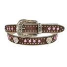 Cinto Com Fivela Country Infantil Rosa 302