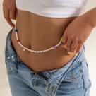 Cinto Corporal Bodychain Miçangas coloridas Pinterest