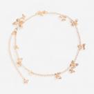 Cinto Corrente Butterfly Feminino Dourado