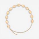 Cinto Corrente Oval Feminino Dourado