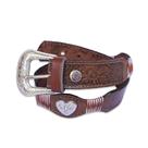 Cinto Country Cowgirl Infantil Feminino Coração Criança