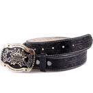 Cinto Country Estampa de Arame Farpado e Fivela Estrela Floral Cinto Country Estampa de Arame Farpado e Fivela Estrela Floral