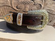 cinto country feminino fivela cor ouro cinto country feminino fivela cor ouro