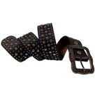 Cinto Country Feminino Paul Western Marrom Tachas Rebites Cinto Country Feminino Paul Western Marrom Tachas Rebites