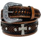 Cinto Country Infantil Pedraria Strass Cruz Oklahoma Country