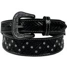 Cinto Country Infantil Strass Zig Zag Preto Oklahoma Country