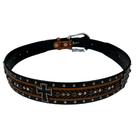 Cinto Country Masculino Bordado Cruz Oklahoma Country
