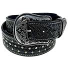 Cinto Country Masculino Com Strass Preto Oklahoma Country Cinto Country Masculino Com Strass Preto Oklahoma Country