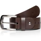 Cinto Couro Acostamento Classic Pr25 Marrom Café Masculino