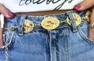 Cinto Cowboy Metal Sortido - Estilo Western