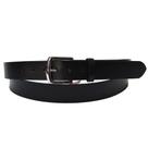 Cinto Dawson Couro Liso Reto Preto