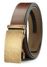 Cinto de catraca CHAOREN Leather para homens de 3,5 cm, microajustável