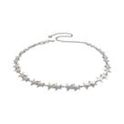 Cinto De Cintura Feminino De Luxo Punk Gótico Y2K Com Estrelas Prateadas E Metal Dourado Moda Cinto De Cintura Feminino De Luxo Punk Gótico Y2K Com Estrelas Prateadas E Metal Dourado Moda