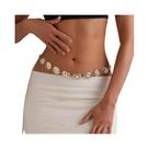 Cinto De Cintura Metálico Retrô Gótico Prateado Feminino: Acessório De Verão Moderno Para Saias E Cinto De Cintura Metálico Retrô Gótico Prateado Feminino: Acessório De Verão Moderno Para Saias E