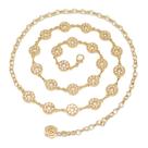 Cinto de corrente Ubrand Rhinestone Cinto de cintura de cristal para mulheres Cinto de corrente Ubrand Rhinestone Cinto de cintura de cristal para mulheres