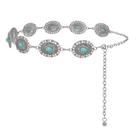 Cinto de corrente XZQTIVE feminino Boho para vestidos, jeans, cinto