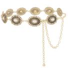 Cinto de corrente XZQTIVE feminino Boho para vestidos, jeans, cinto