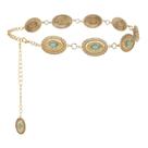 Cinto de corrente XZQTIVE feminino Boho para vestidos, jeans, cinto