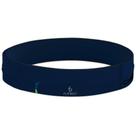 Cinto de corrida FlipBelt, pacote pequeno com zíper azul meia-noite