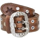Cinto de Couro Country Estampado 502 LU01