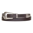 Cinto de Couro Lucky Brand Western Buffalo Marrom X-GG Cinto de Couro Lucky Brand Western Buffalo Marrom X-GG
