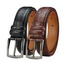 Cinto De Couro Luxuoso Preto Para Homens, Alta Qualidade, Fivela Automática, Correia Para Jeans Cinto De Couro Luxuoso Preto Para Homens, Alta Qualidade, Fivela Automática, Correia Para Jeans