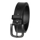 Cinto de Couro Masculino Dickies Preto com Costura Tonal Grande