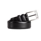 Cinto de Couro Masculino Fasolo Casual T136143 Preto