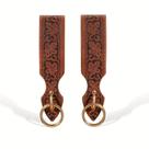 Cinto de Couro Medieval com Detalhes em Relevo - Kit com 6 Peças para Cosplay e Halloween